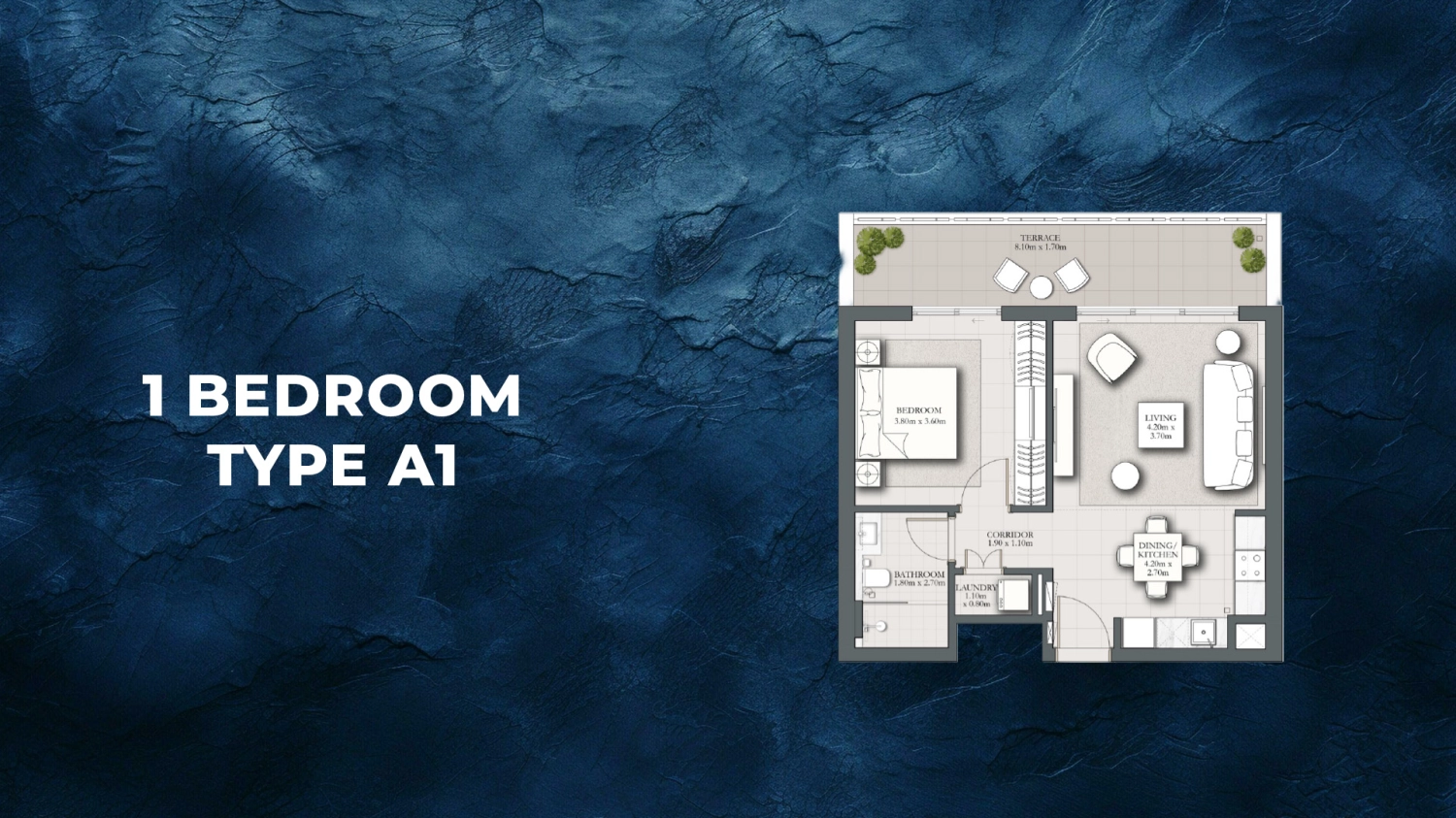  1 BR - Type A