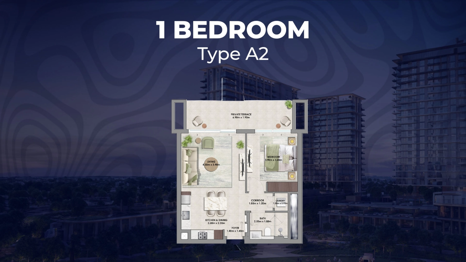  1 BR - Type B