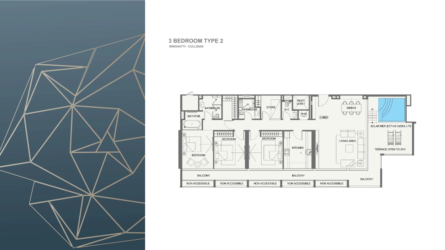  3 BR - Type A